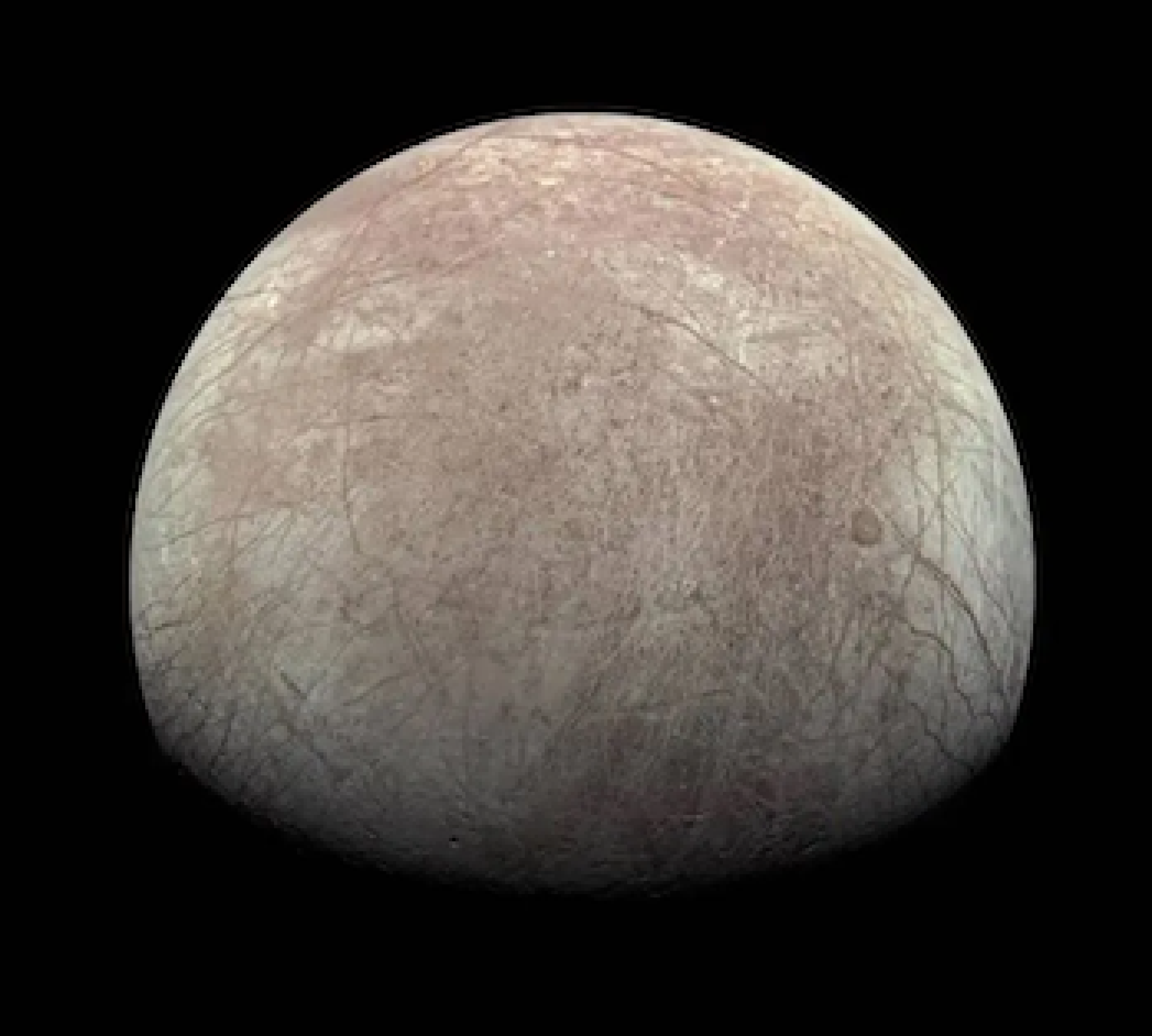 Jupiter's moon Europa.